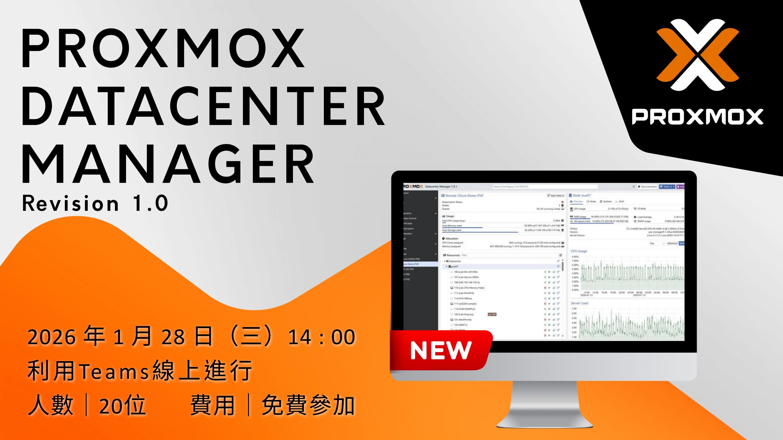 Proxmox Datacenter Manager（PDM）多叢集管理平台5大功能解析